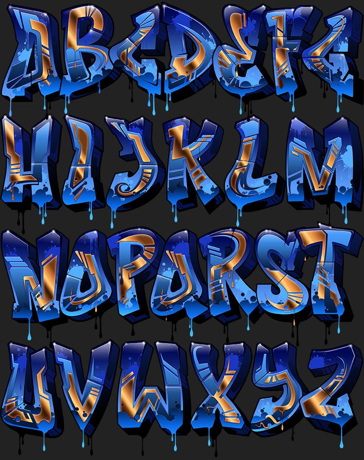 Detail Mindgem Graffiti Alphabet Nomer 6