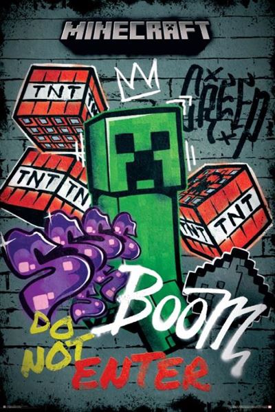 Detail Minecraft Graffiti Nomer 12