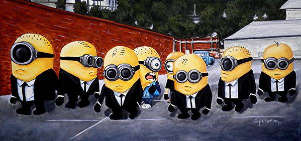 Detail Minion Graffiti Art Nomer 14