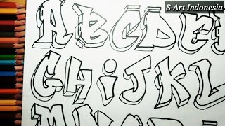 Detail Model Tulisan Graffiti A Z Nomer 23