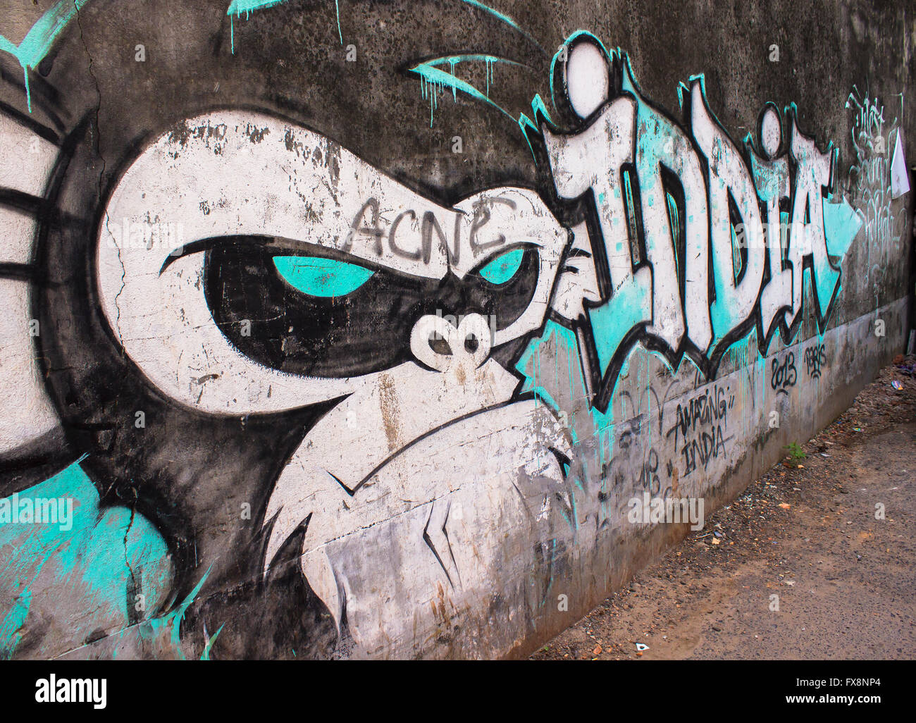 Detail Monkey Graffiti Nomer 21