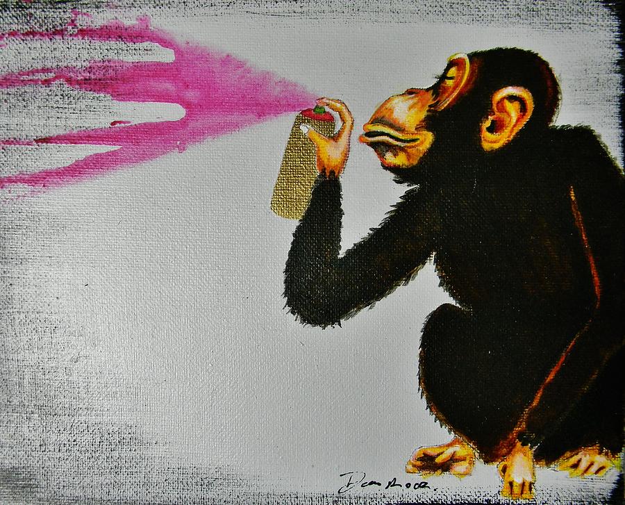 Detail Monkey Graffiti Nomer 53