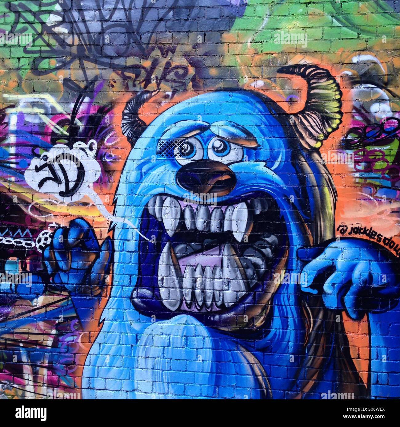Monster Graffiti Art - KibrisPDR