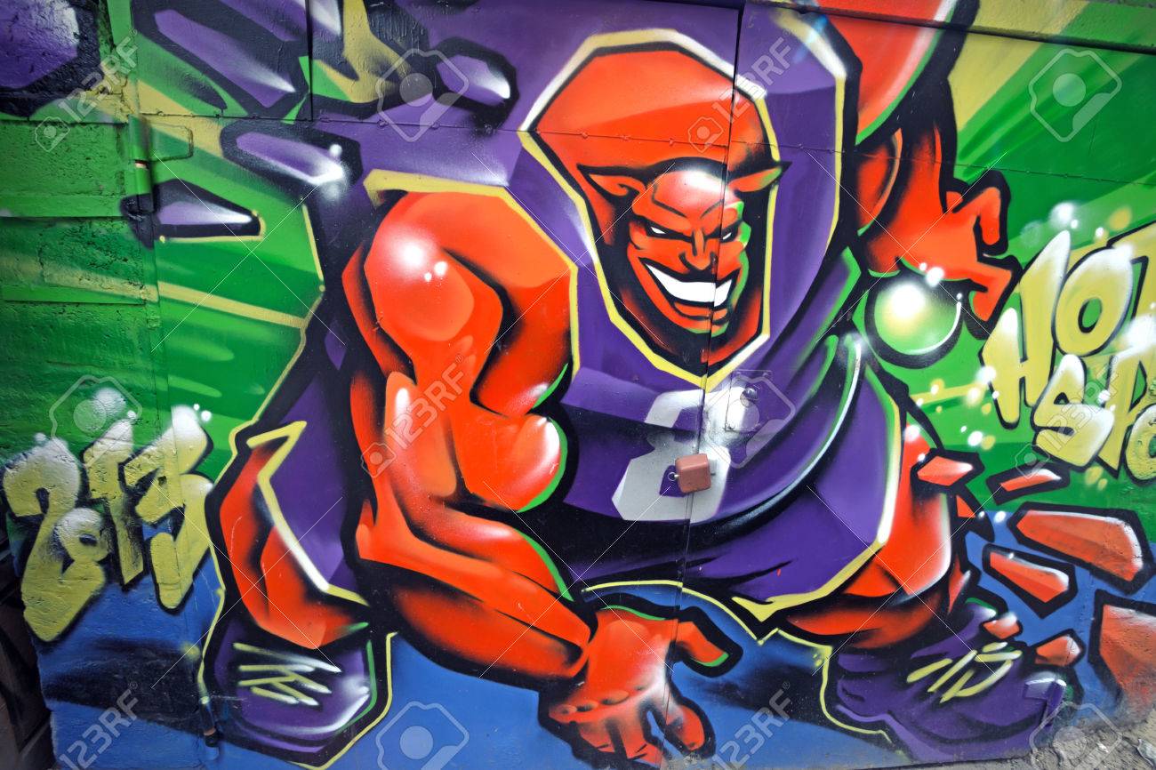Detail Monster Graffiti Art Nomer 43