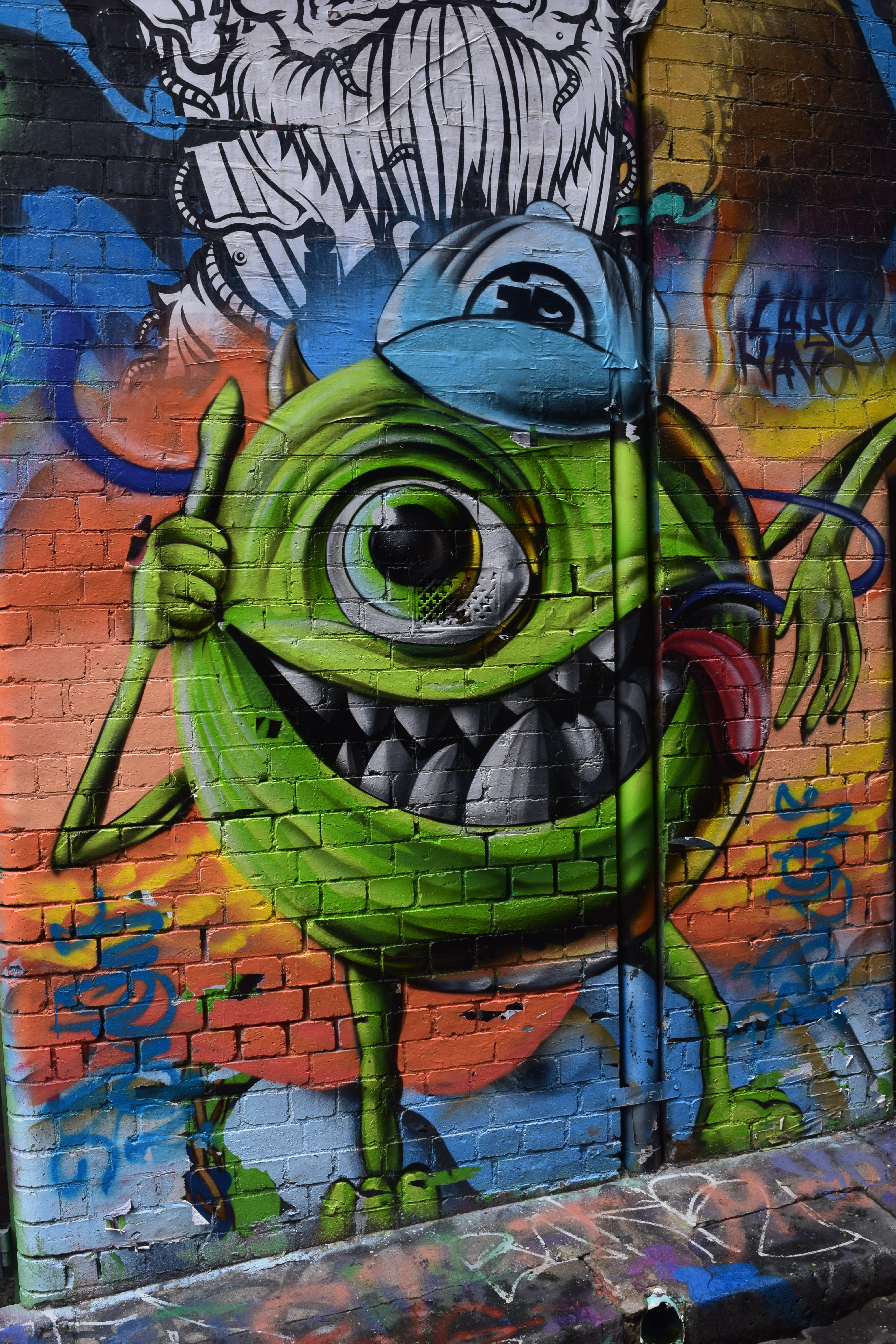 Detail Monster Graffiti Inc Nomer 16