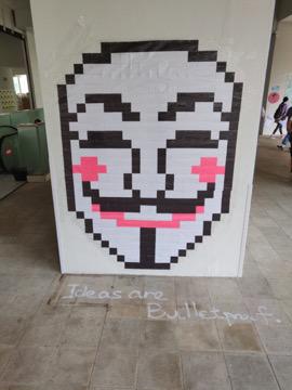 Detail Mosaic Graffiti V Nus Nomer 19