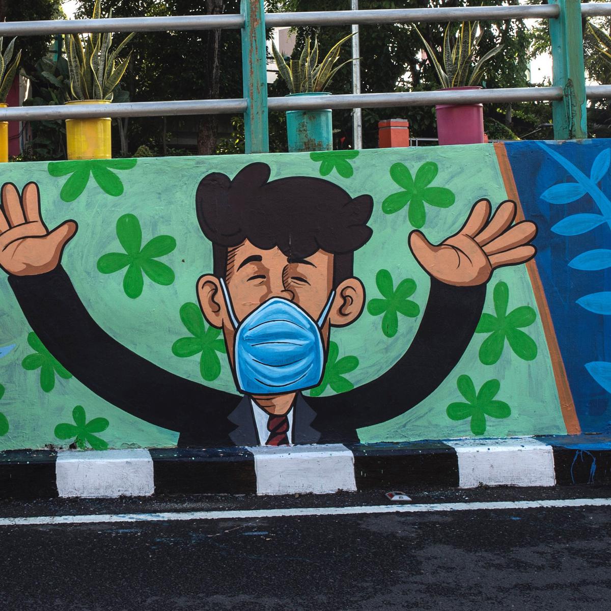 Detail Mural Graffiti Tema Daur Ulang Sampah Nomer 7