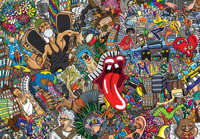 Detail Mural Graffiti Wallpaper Nomer 13