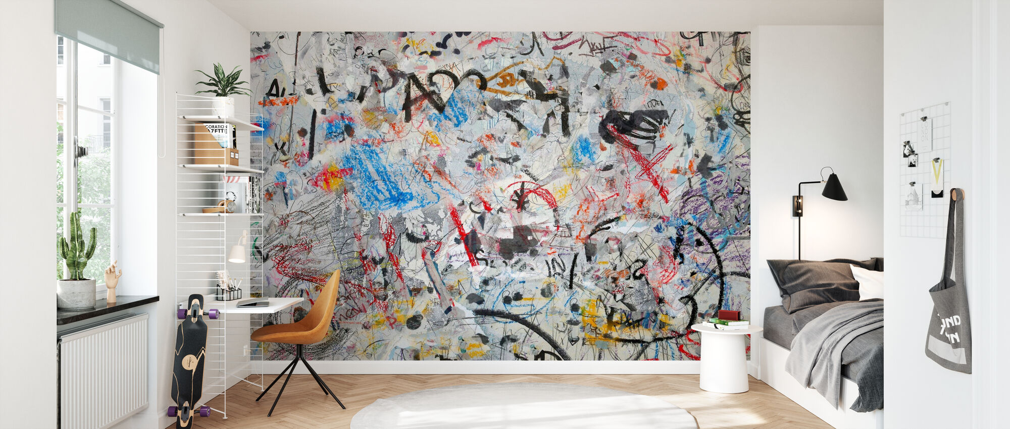 Detail Mural Graffiti Wallpaper Nomer 19