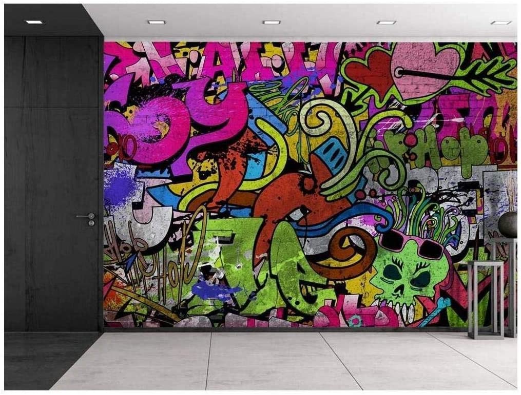 Detail Mural Graffiti Wallpaper Nomer 26