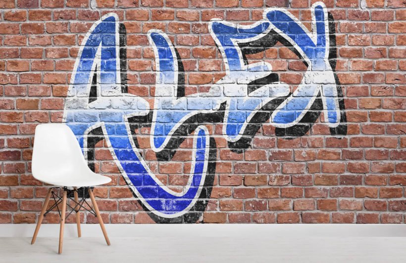Detail Mural Graffiti Wallpaper Nomer 27