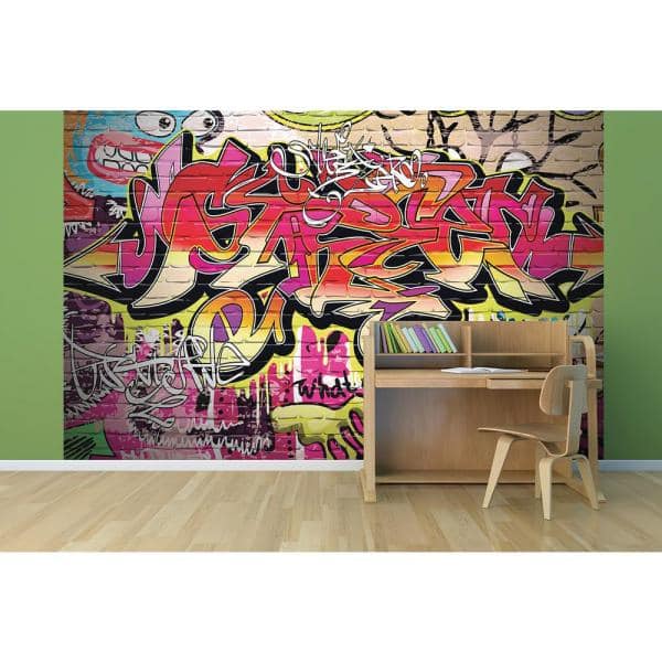 Detail Mural Graffiti Wallpaper Nomer 34