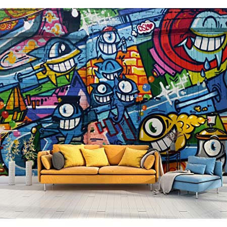 Detail Mural Graffiti Wallpaper Nomer 40