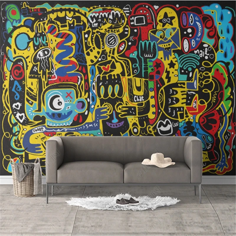 Detail Mural Graffiti Wallpaper Nomer 45