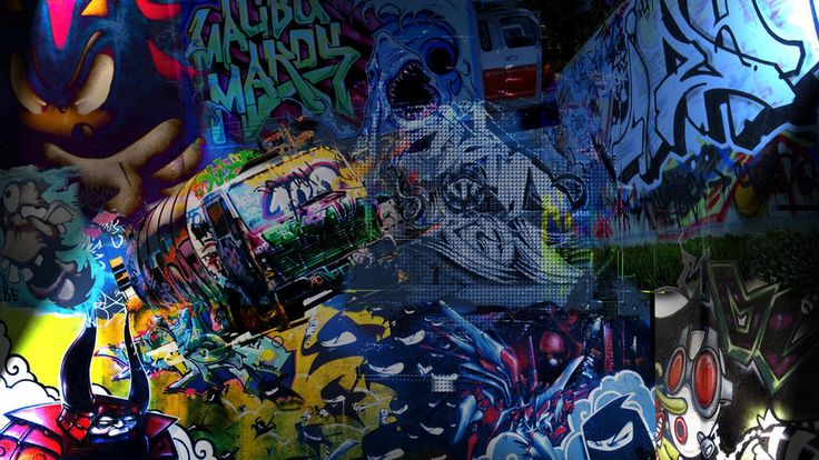 Detail Mural Graffiti Wallpaper Hd Pc Nomer 43