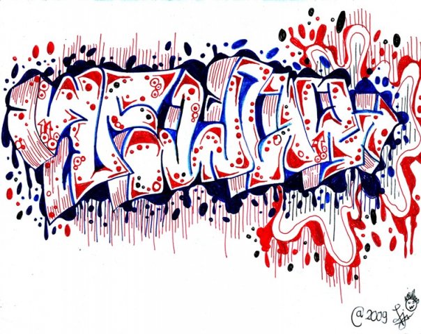 Detail Nama Graffiti Fajar Nomer 2