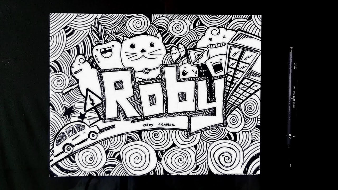 Detail Nama Graffiti Robi Nomer 3