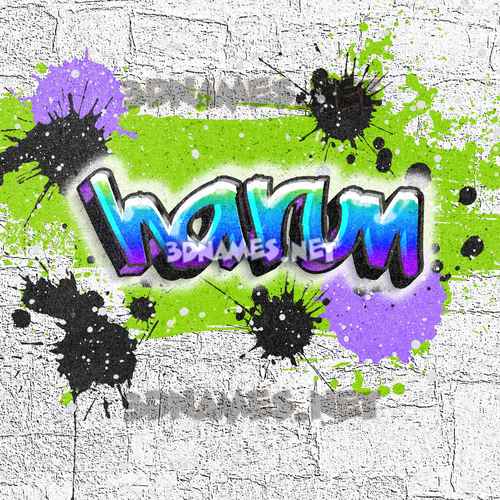 Name Harun In Graffiti - KibrisPDR