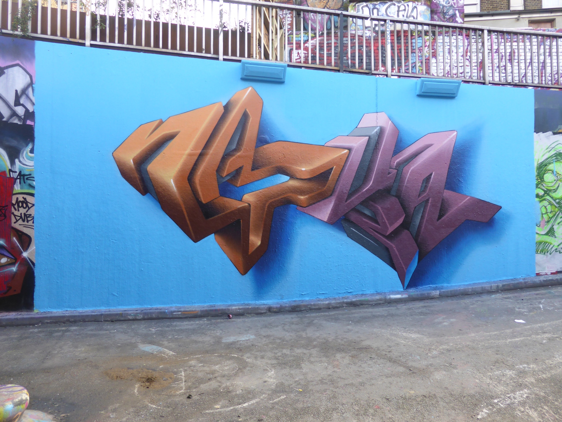 Detail Natural Graffiti Art Nomer 47