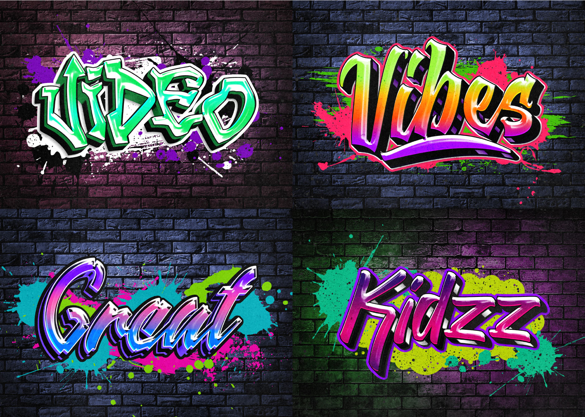 Detail Neon Graffiti Nomer 50