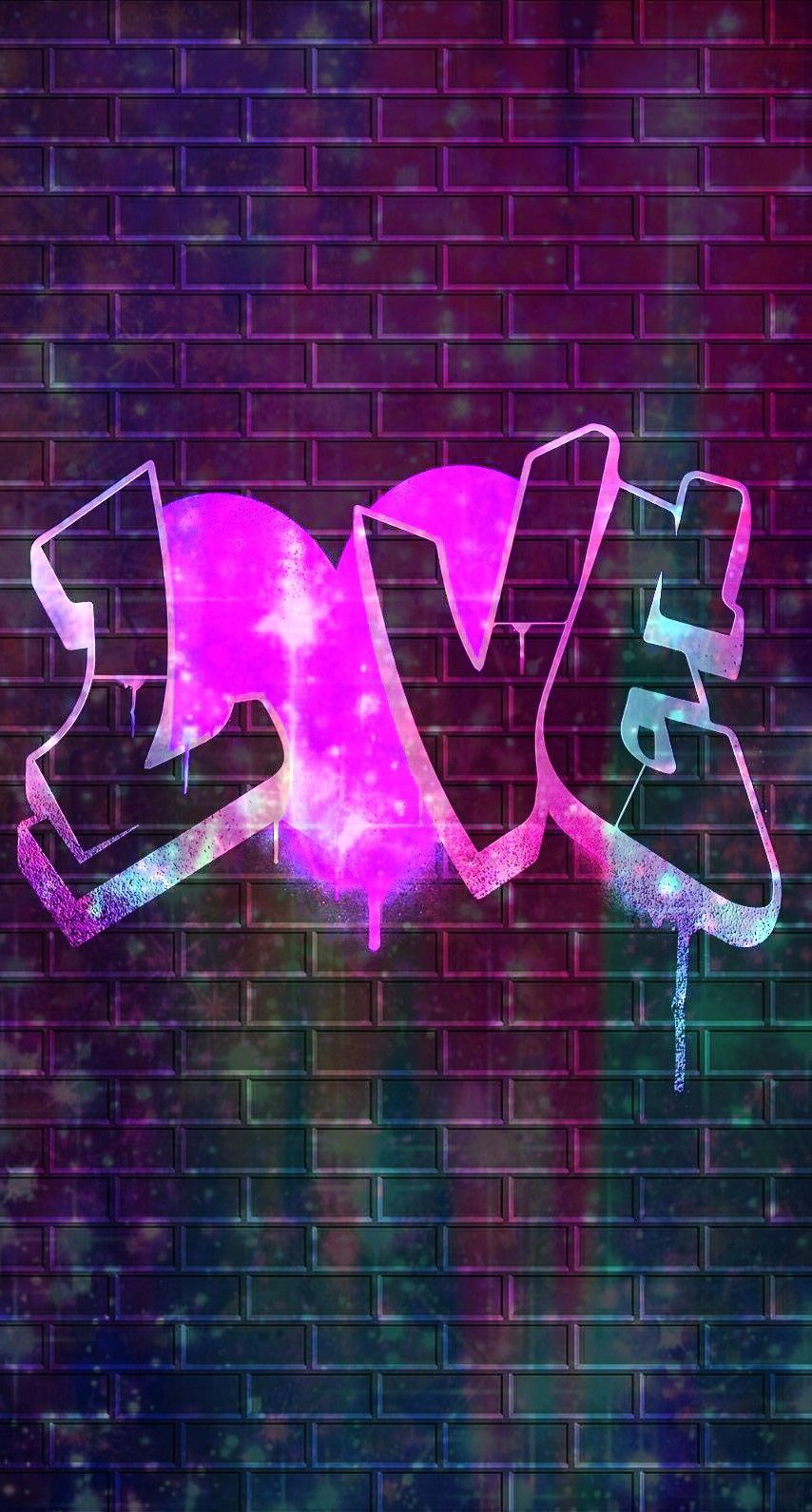 Detail Neon Graffiti Wallpaper 1080p Nomer 30