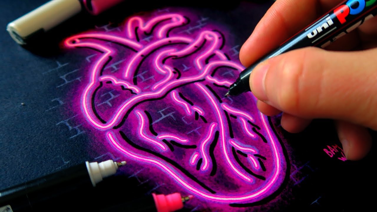 Detail Neon Light Graffiti Effect Nomer 14