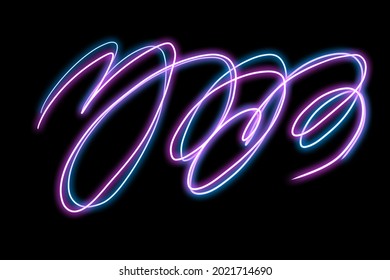 Detail Neon Light Graffiti Effect Nomer 52