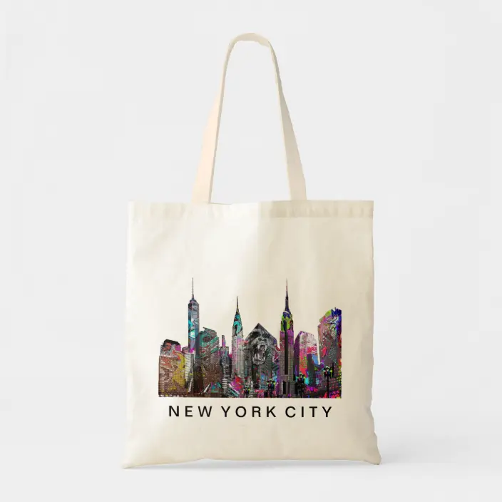 New York City Graffiti Tote Bag - KibrisPDR