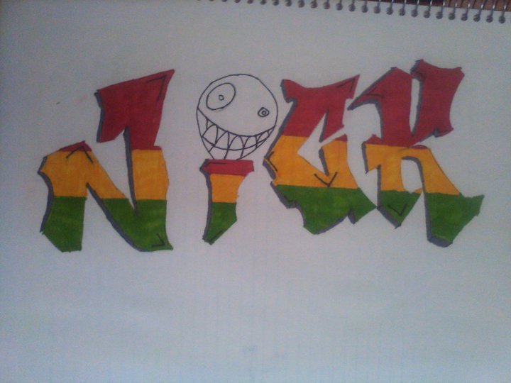 Detail Nick Graffiti Nomer 11