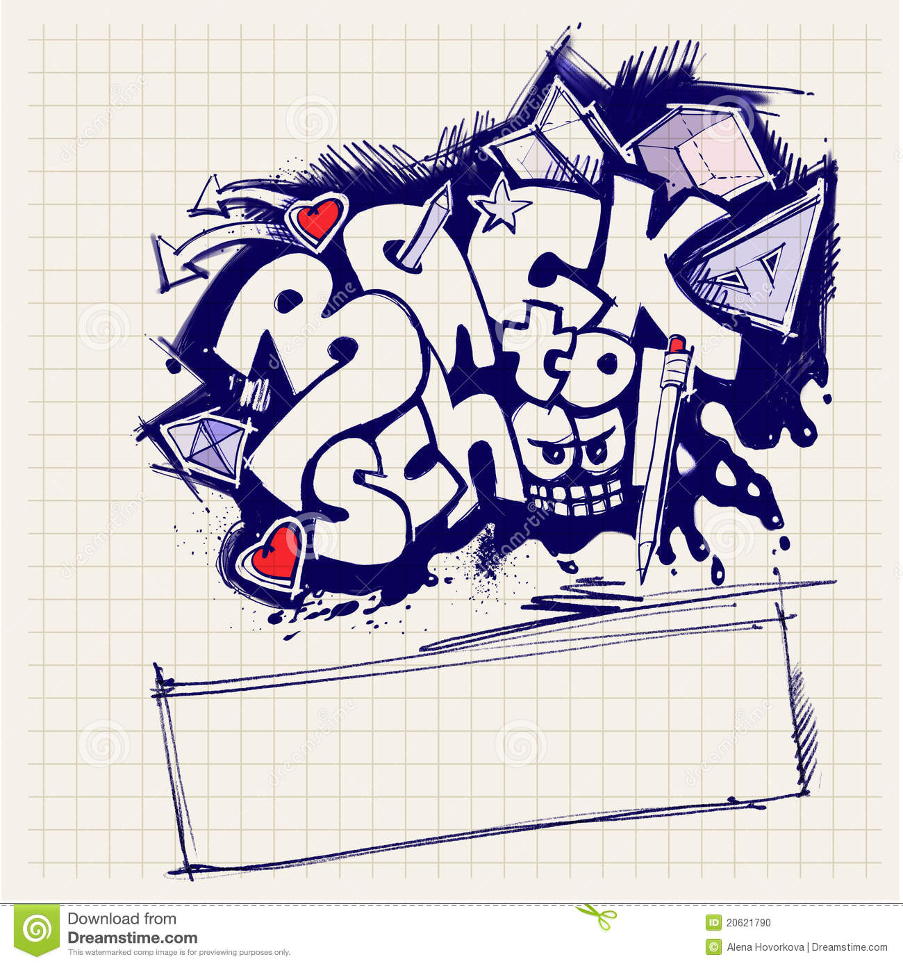 Detail Notebook Graffiti Nomer 27