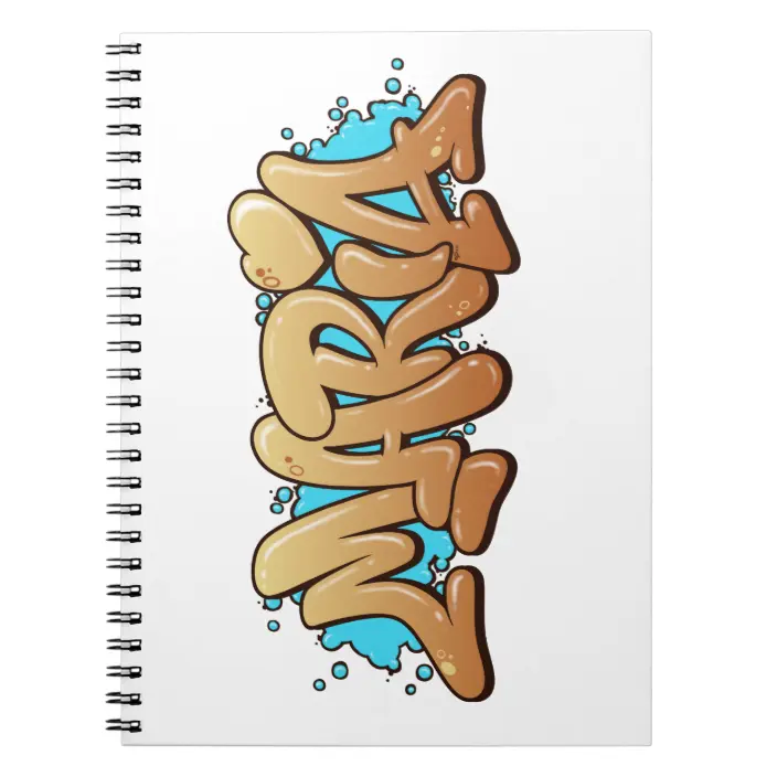 Detail Notebook Graffiti Nomer 35