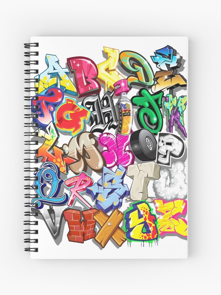 Detail Notebook Graffiti Nomer 9