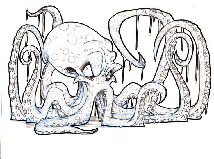 Detail Octopus Graffiti Nomer 14