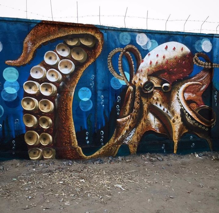 Detail Octopus Graffiti Nomer 16