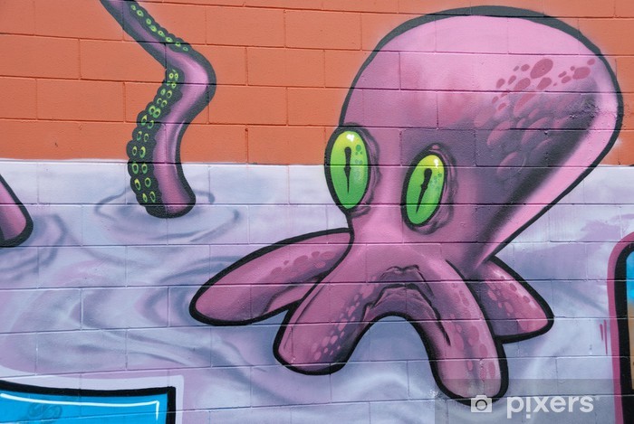 Detail Octopus Graffiti Nomer 5