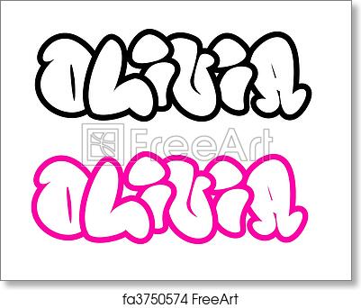 Detail Olivia Graffiti Nomer 21