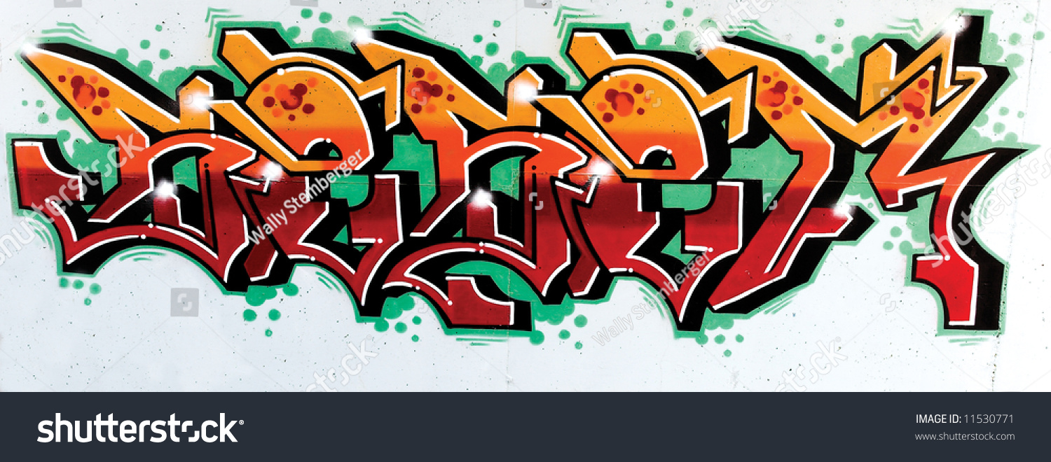 Detail Orange Graffiti Nomer 15