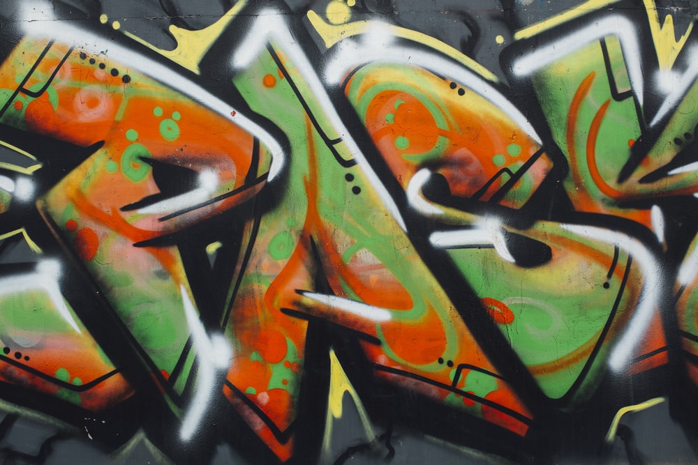 Detail Orange Graffiti Nomer 26