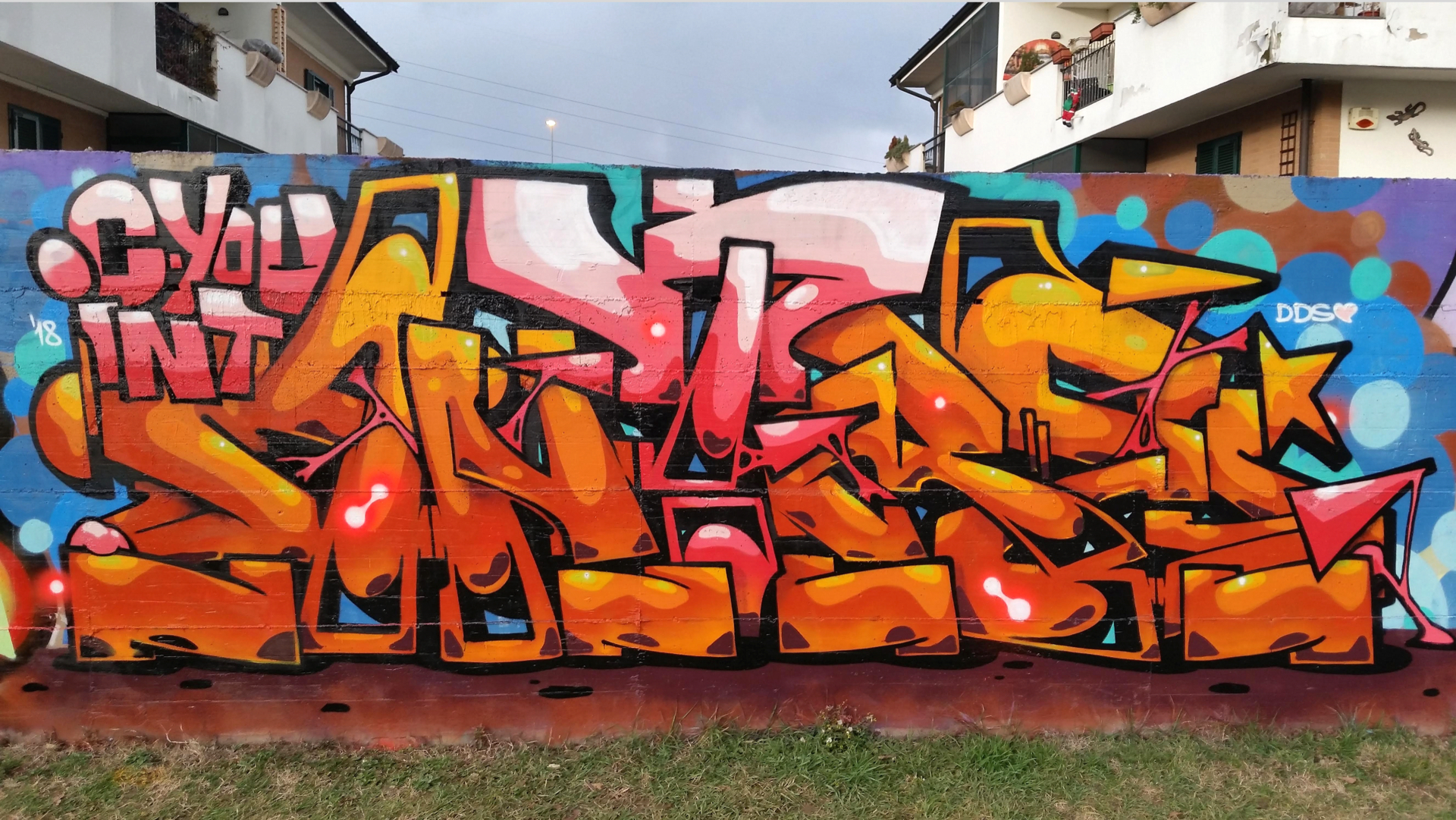 Detail Orange Graffiti Nomer 35