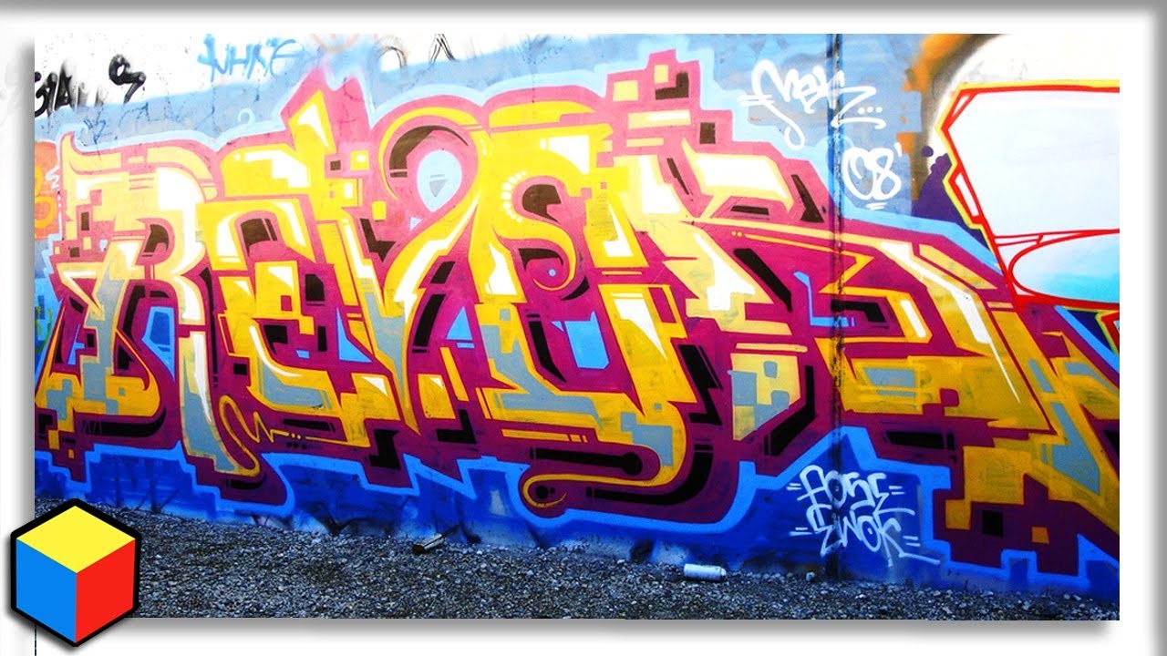 Detail Outline Store Graffiti Nomer 28