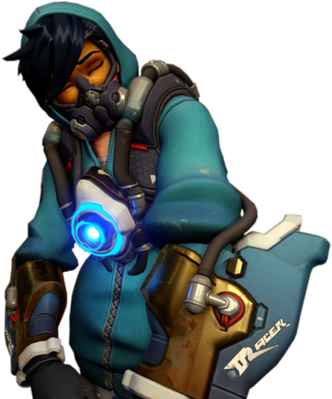 Detail Overwatch Graffiti Tracer Nomer 24