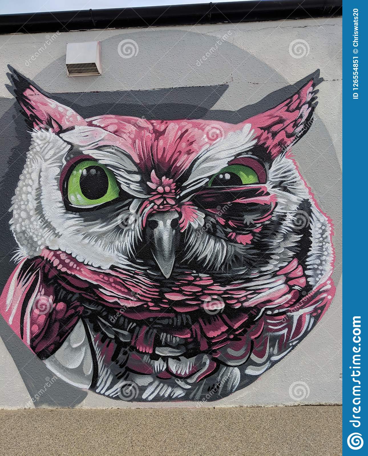 Detail Owl Graffiti Nomer 2