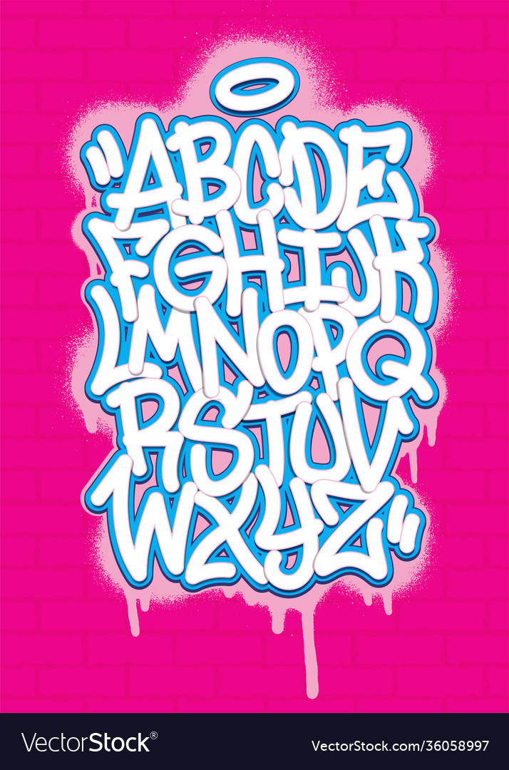 Detail Paint Graffiti Vector Nomer 29