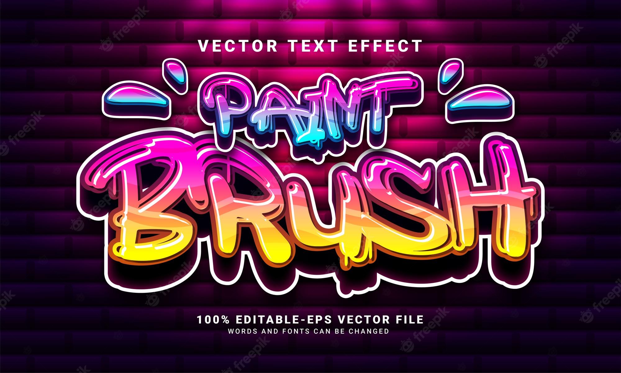 Detail Paint Graffiti Vector Nomer 10