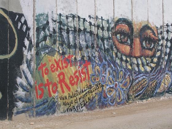 Detail Palestine Graffiti Art Nomer 33