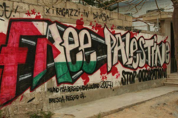 Detail Palestine Graffiti Art Nomer 50