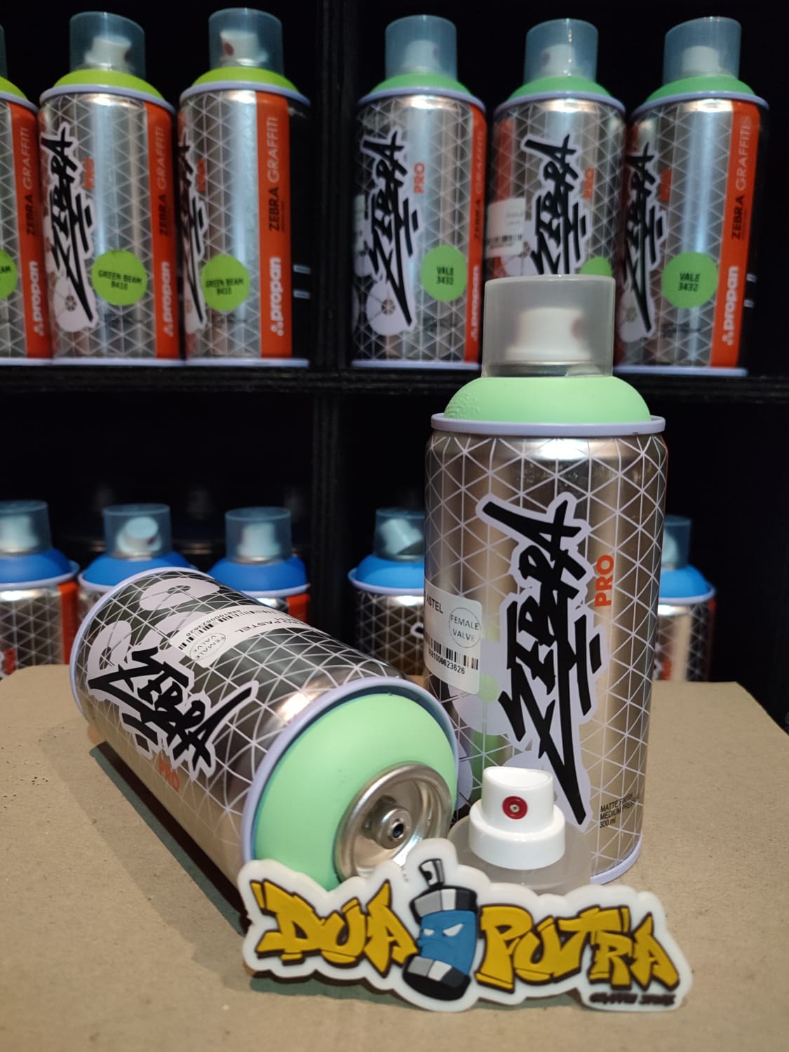 Detail Palet Warna Zebra Pro Graffiti Nomer 26