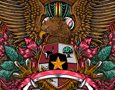 Detail Pancasila Graffiti Nomer 4