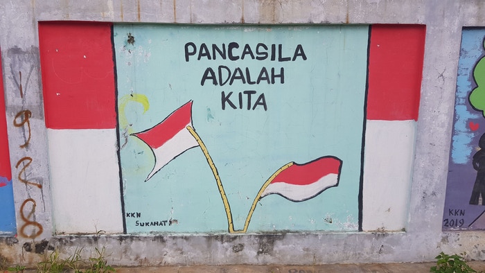 Detail Pancasila Graffiti Nomer 41