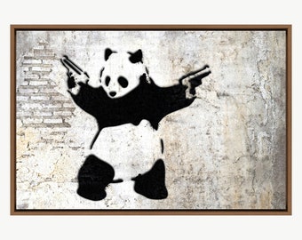 Detail Panda Graffiti Art Nomer 44